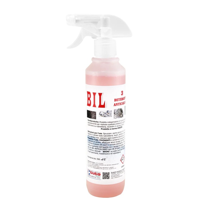 Solutie anticalcar Bil 3, 500 ml, lichid, universal