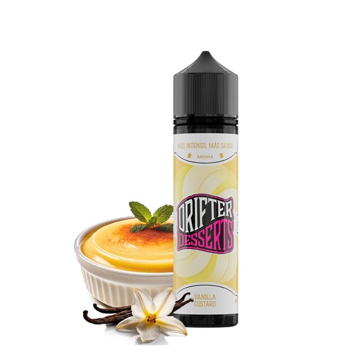 Aroma Longfill Tigara Electronica Drifter Desserts, 16ml - Vanilla Custard