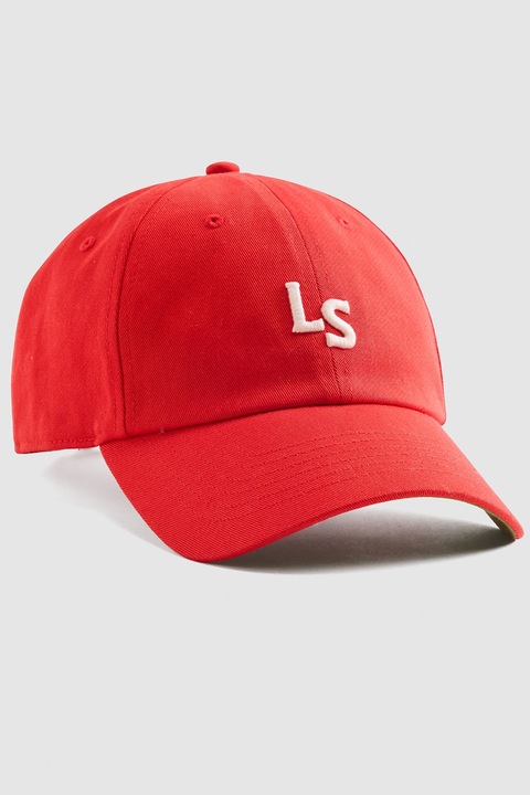 Levi's, Sapca cu logo brodat, Rosu vermillion