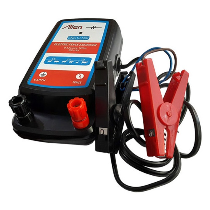 Aparat gard electric, Zutech, 0.5J, interior