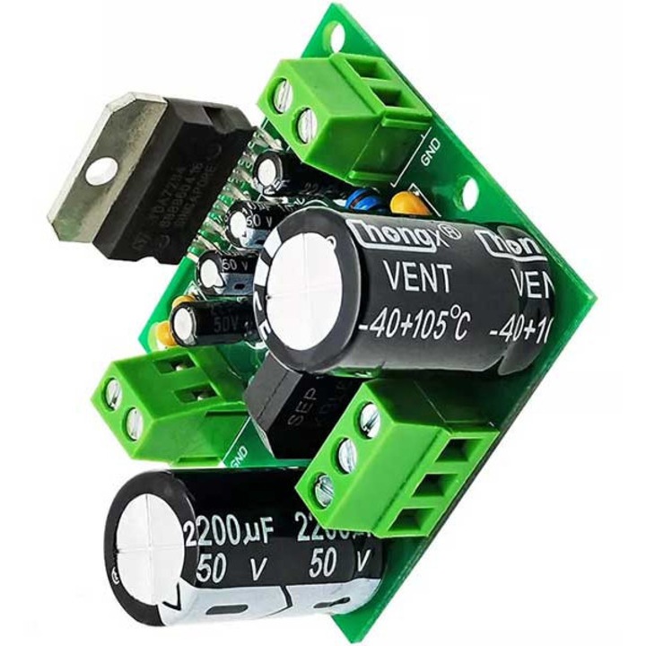 Amplificator audio Zutech TDA7294, 100W, 2 canale, 1 x Aux in