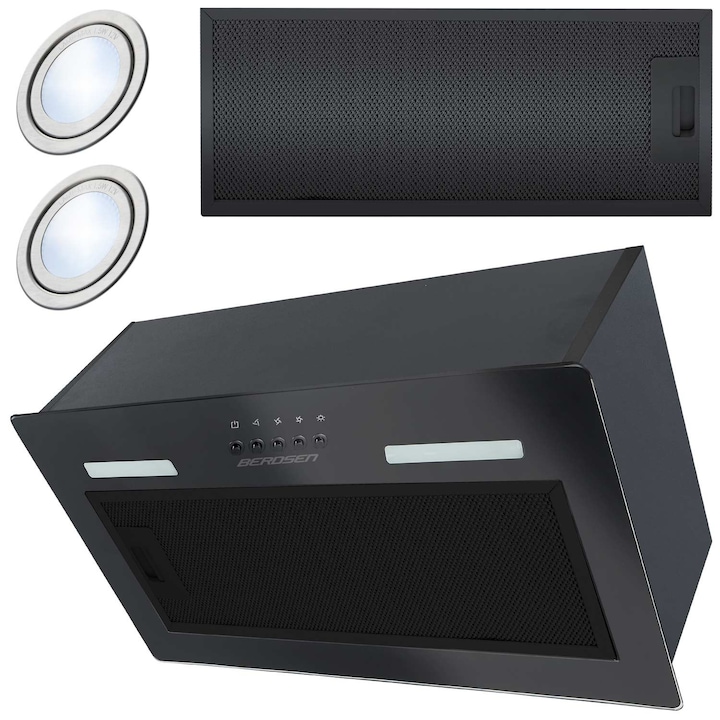 Hota Klarstein SleekAir, A+++, 60cm, 717m/h, Touch, LED