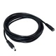 Cablu de alimentare universal pentru camere de supraveghere wireless, Axroad Mall, Lungime 5 metri, Tensiune 12V, Design clasic negru, Ultra rezistent, Instalare flexibila, Compatibilitate extinsa, Performanta optima, PVC