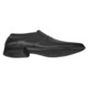 Pantofi Eleganti Fara Siret Negri Din Piele Naturala Matritata, Interior Din Piele, Talpa TR Flexibila, Calapod Comod, Usor De Asortat, Produs Romanesc, SCV. Marimea 42