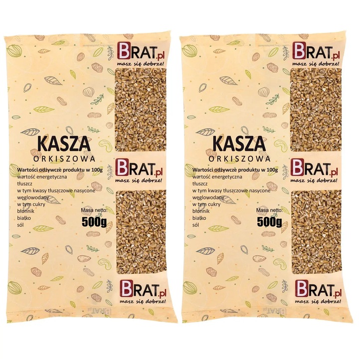 Crupe de spelta, Brat.pl, 1kg (2x500g)