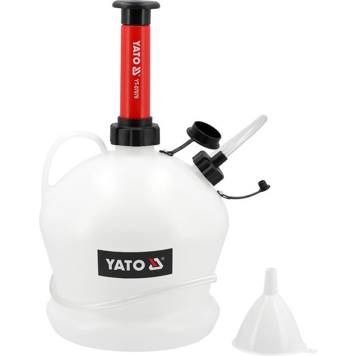 Pompa Yato pentru aspirat ulei, lichide si carburant 6 l