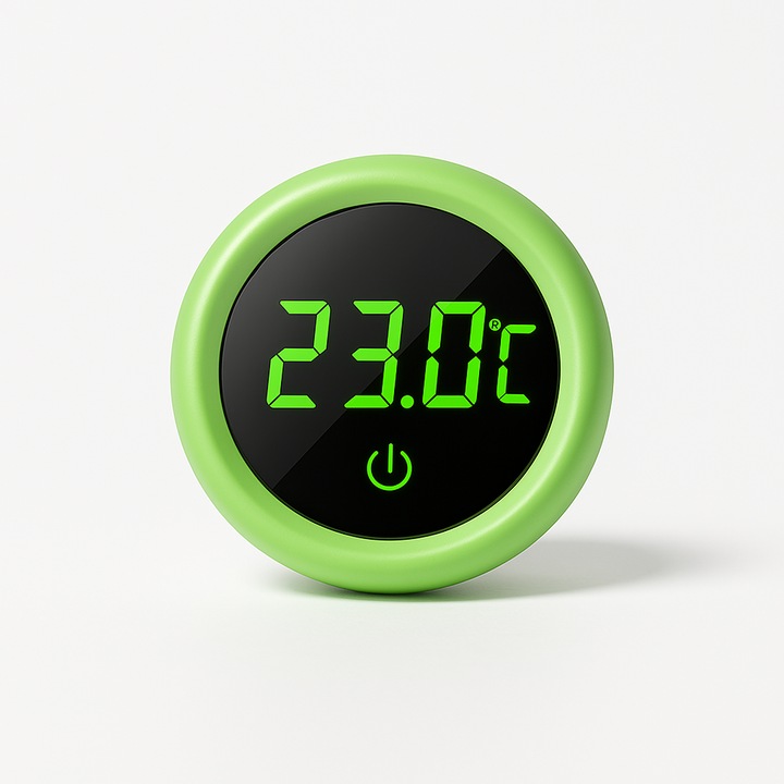 Termometru Digital LED pentru Acvariu – Afisaj Clar, Design Compact, Masurare Precisa, Fara Fire