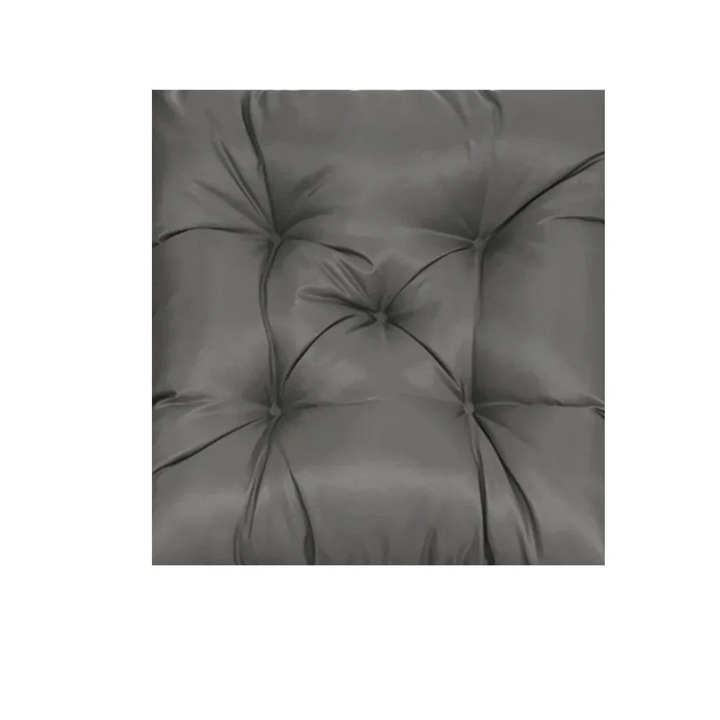 Set de perne pentru bancă, impermeabile, gri, 120x100x10 cm