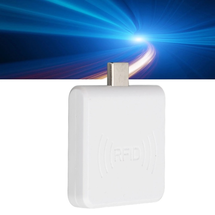 RFID kártyaolvasó, C típusú, 0-30mm, 13.56mhz, 5V, készlet