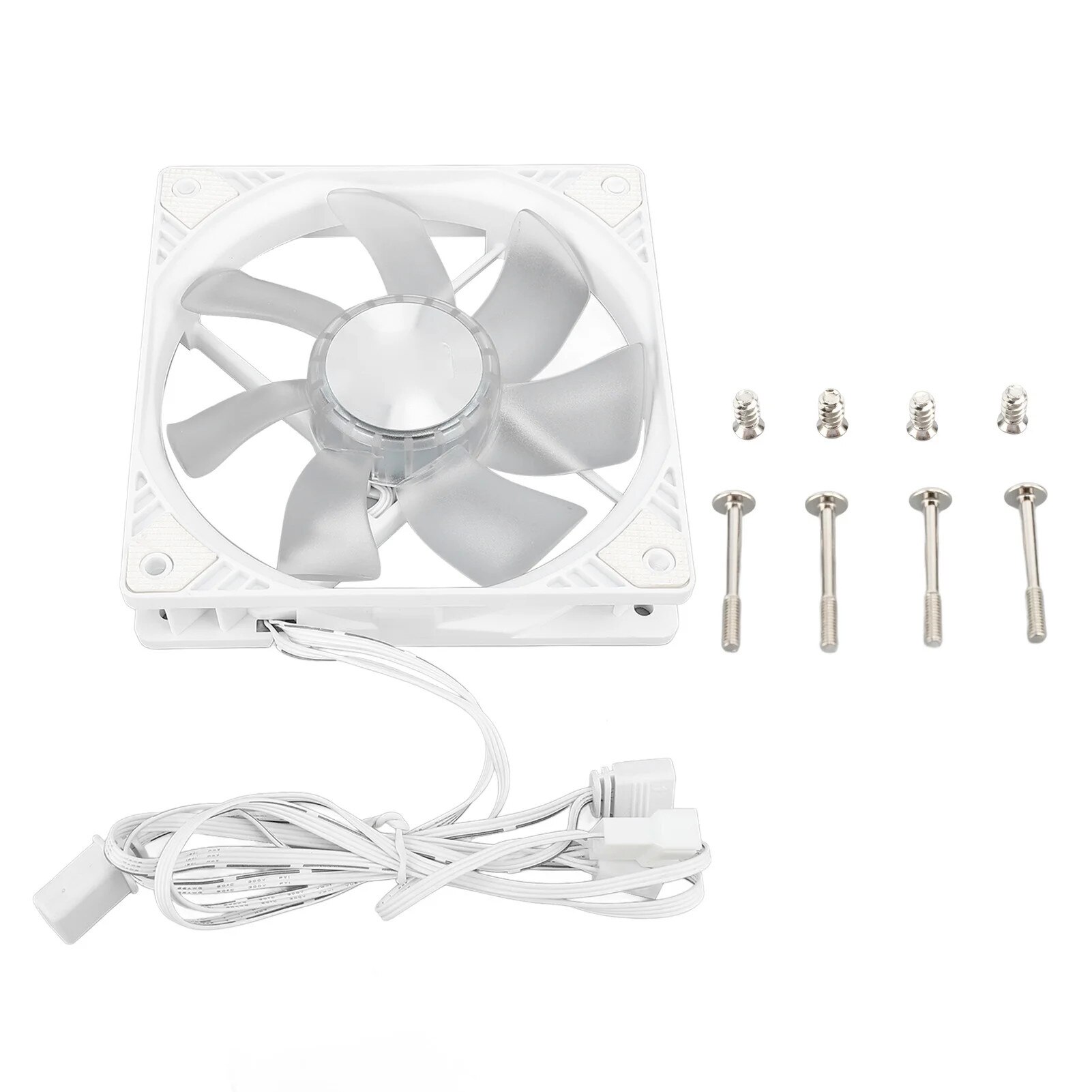 Ventilator PC 120mm, 4PIN PWM, ARGB, 800-2500RPM, 105mm, set cu