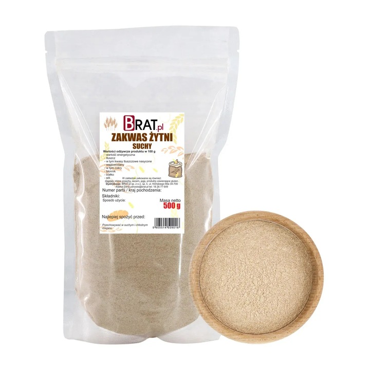 Faina de secara cu maia 500g, Brat.pl