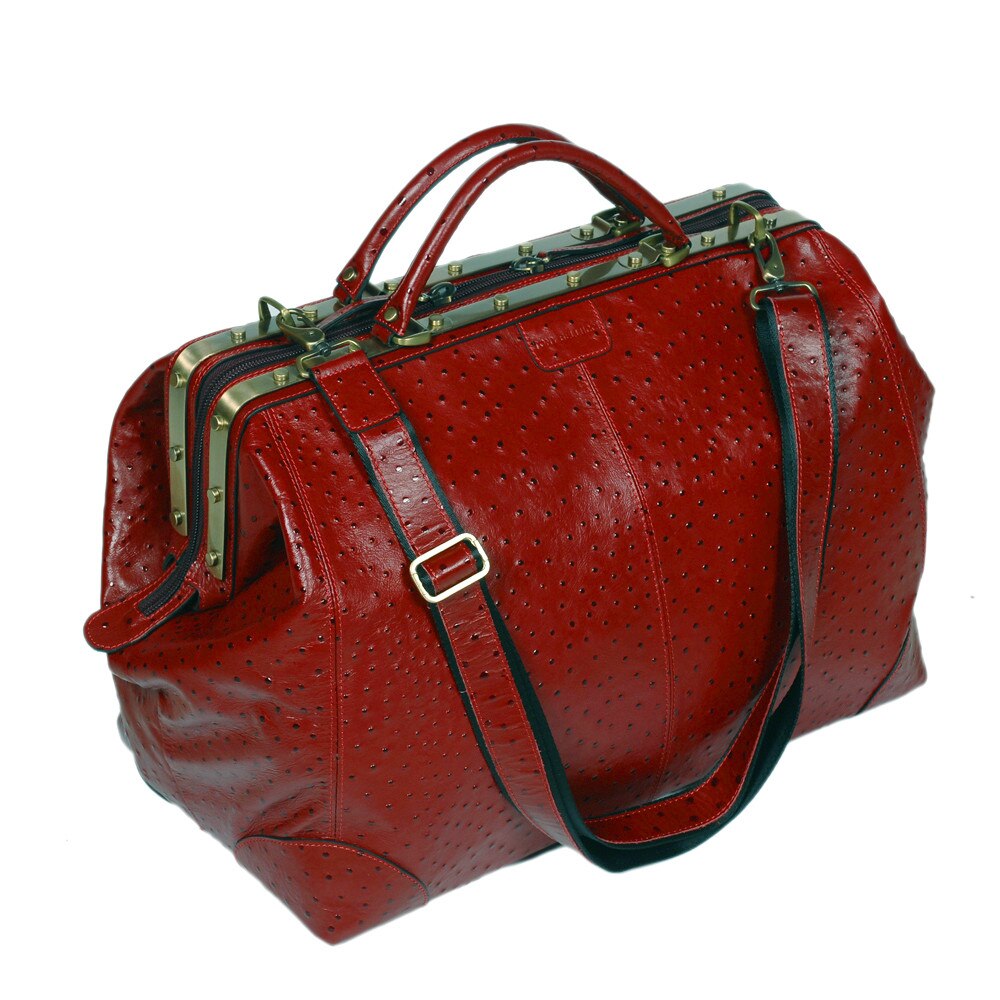 Geanta mare de calatorie din piele naturala bordo Tony Belucci MAGAZINULDEGENTI