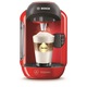 Еспресо машина Bosch Tassimo Vivy TAS 1253, Автоматична, 1300 W, 0.7 л, Технология INTELLIBREW™, Капсули, Червена