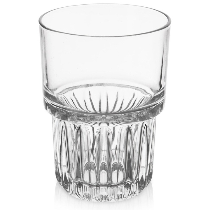 Pahar ORION 320 ml, sticla groasa, transparent, 11,5x8,5cm