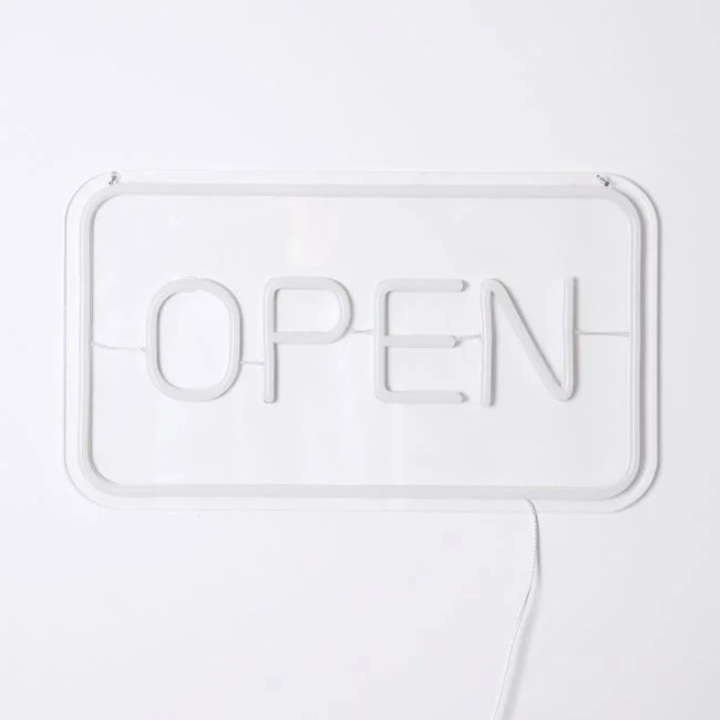 Lampa cu LED Neon "Open"