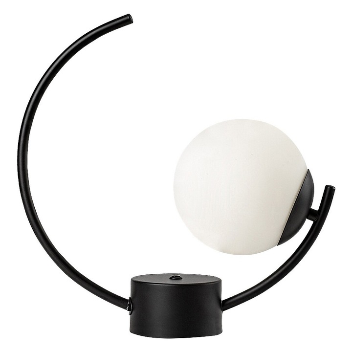 Lampa de masa Rabalux Mesiro vnegru E14 1x25W inaltime 35cm IP20