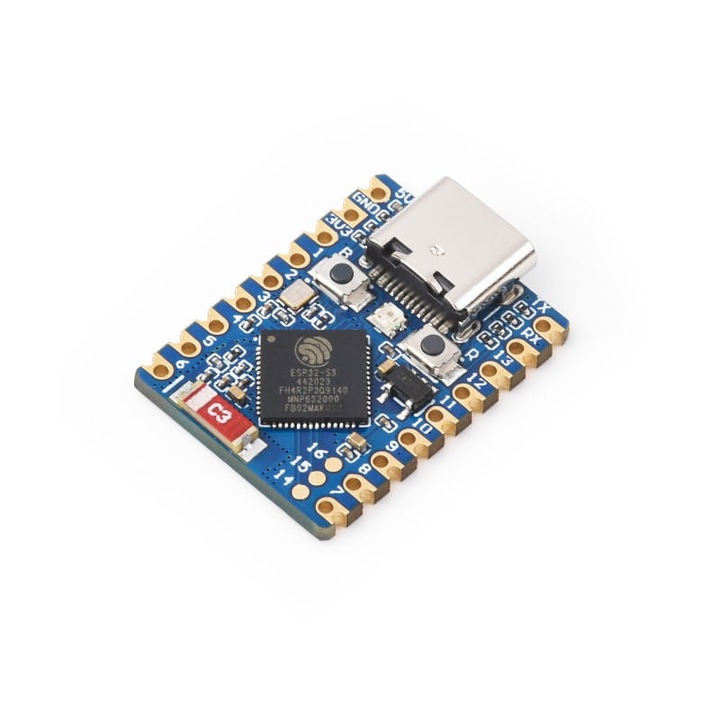Placa De Dezvoltare Waveshare Esp32-S3-Zero Cu Usb Type-C, Wi-Fi Si Bluetooth 5