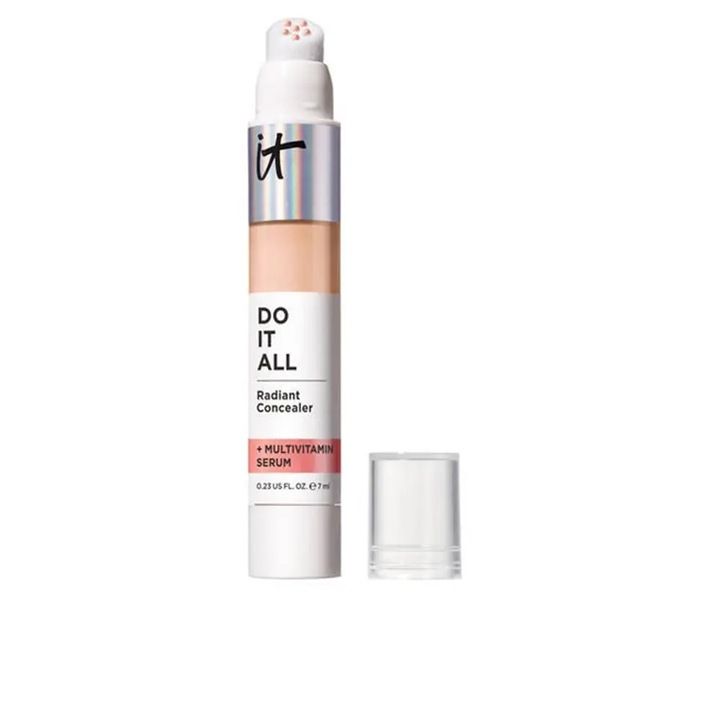 Corector cu efect de iluminare si actiune anti-imbatranire, iT COSMETICS Do It All Radiant, 205 Light Neutral, 7 ml
