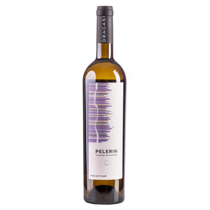 Vin Alb Domeniul Dragasi Pelerin Sublim Fume, sec, 0.75l