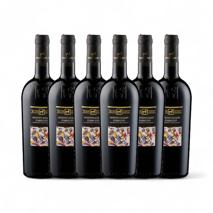 Vin Rosu Sec Tenuta Ulisse Unico Montepulciano D'abruzzo, 14%, 6 x 0.75L