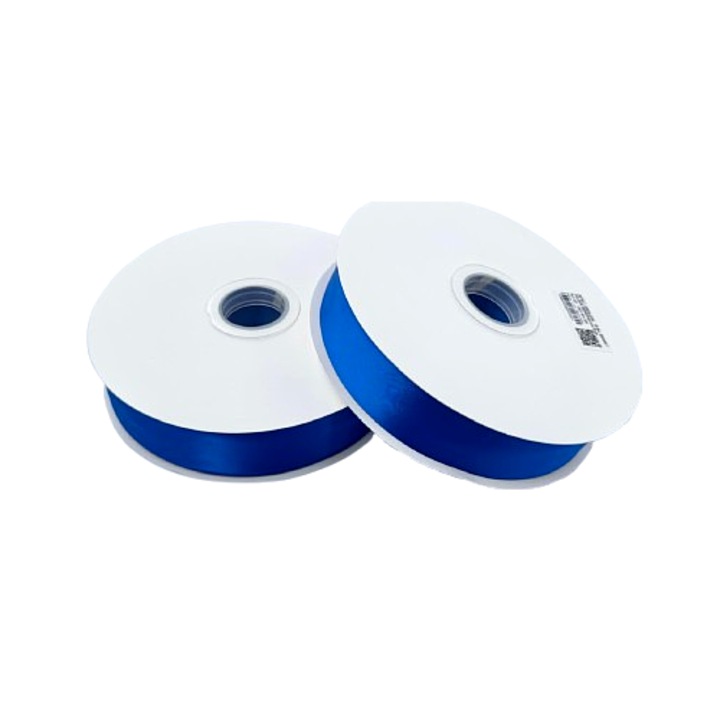 Kétoldalas szatén szalag 38MM/91, 4 MÉTER (Elektromos kék 352)