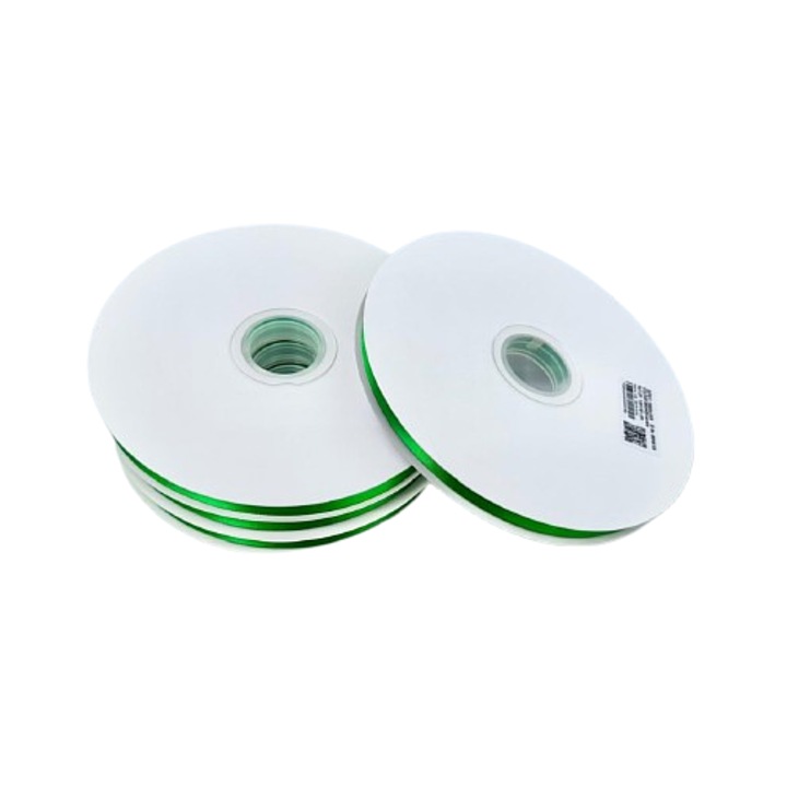 Panglica Double-face satin 9MM/91, 4 METRI (Emerald 580)