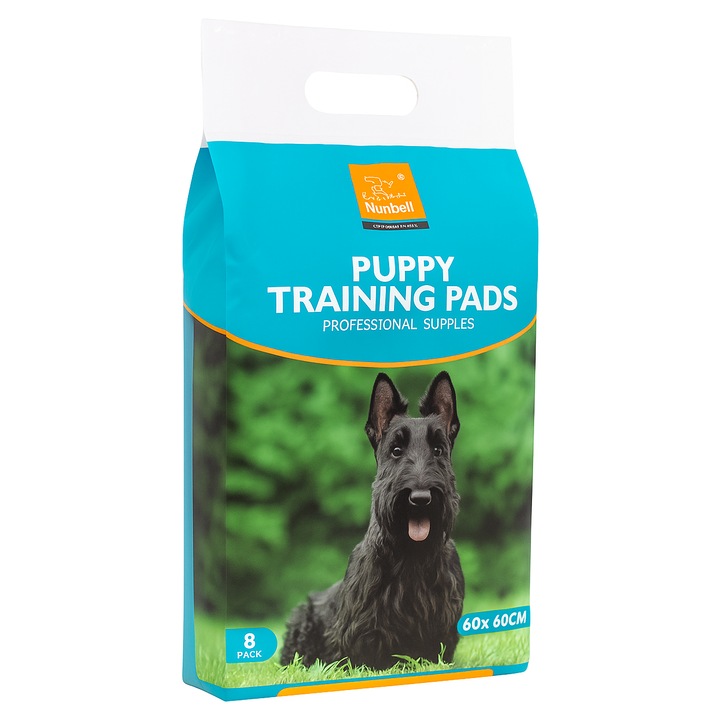 8 darabos nedvszívó párnakészlet kutyáknak, macskáknak és más állatoknak, szakadásálló, antibakteriális és nem mérgező, 6 rétegű, 60x60, fehér