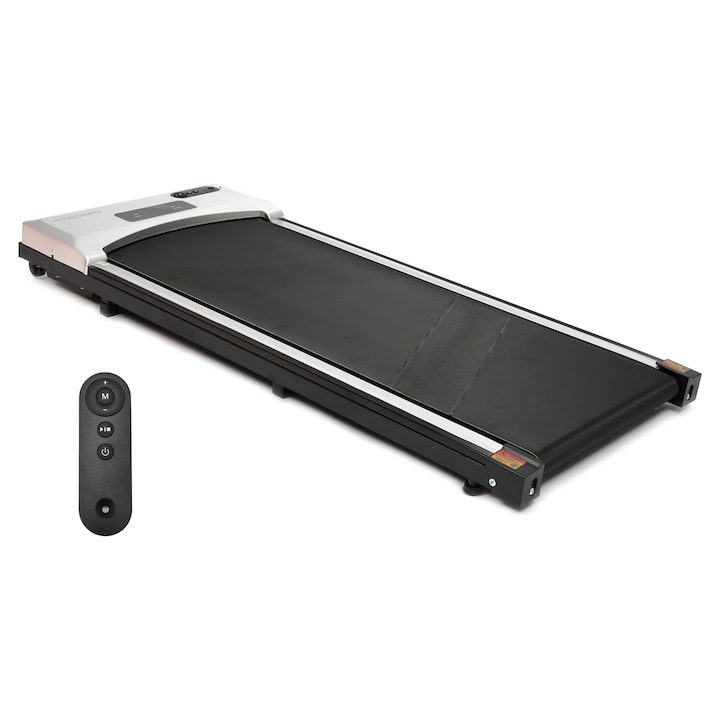 Бягаща пътека TECHFIT WP-300G, максимална мощност на мотора 2 конски сили, сгъваема, тънка, 99% сглобена, дистанционно управление, бягане и ходене, безшумна