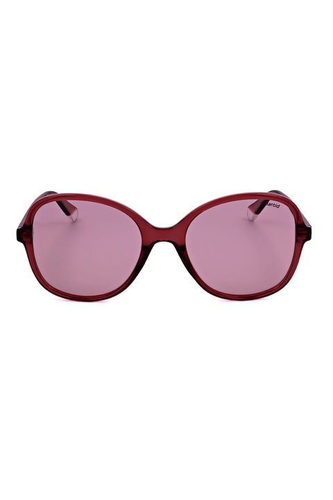 Polaroid, Ochelari de soare butterfly cu lentile polarizate, Rosu inchis, 54-19-145