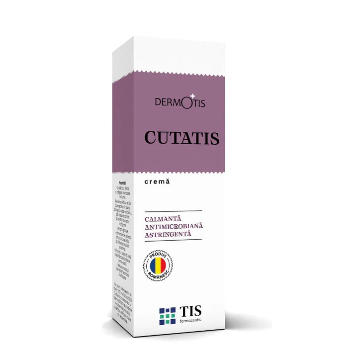 TIS CutaTIS krém 20 ml, hatóanyag: ichthyol 1,5%, cink-oxid 15%, ekcémára, unisex