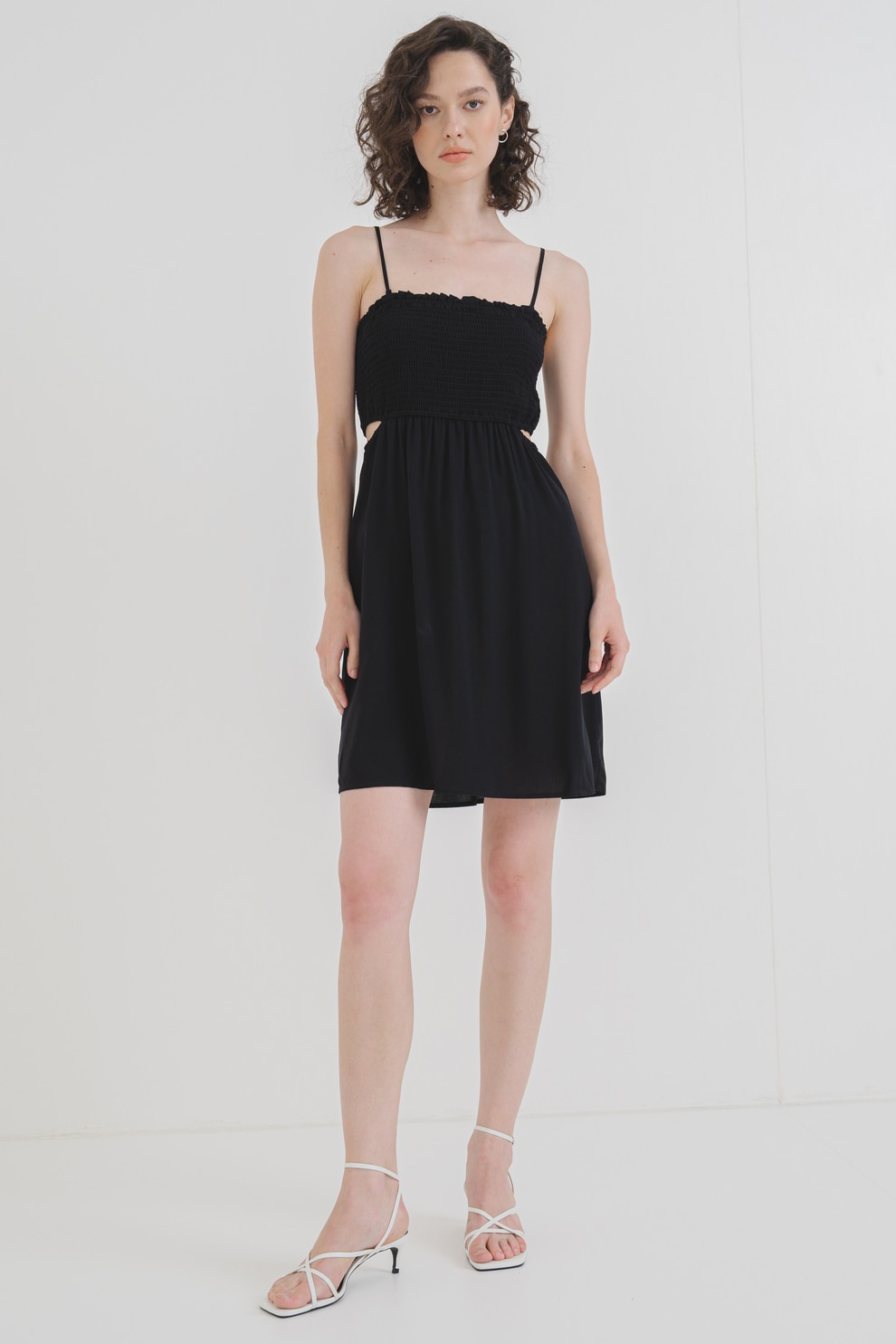 Only, Rochie cu decupaje Richie, Negru, L