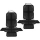 Protectie bancheta pentru scaun auto, Wacorresi®, Husa protectie bancheta auto, copii, Husa Protectie Bancheta Auto, set 2 buc, impermeabil, anti-pete, cu functie antiderapanta, dimensiuni universale, Negru