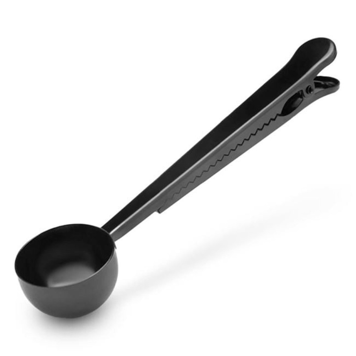 ANTBRO® Mérőkanál Kávéhoz Klipszel – Pontos Adagolás és Egyszerű Zacskózárás