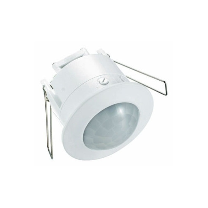 Senzor infrarosu de miscare tip PIR 360 grade montaj rigips MCE20