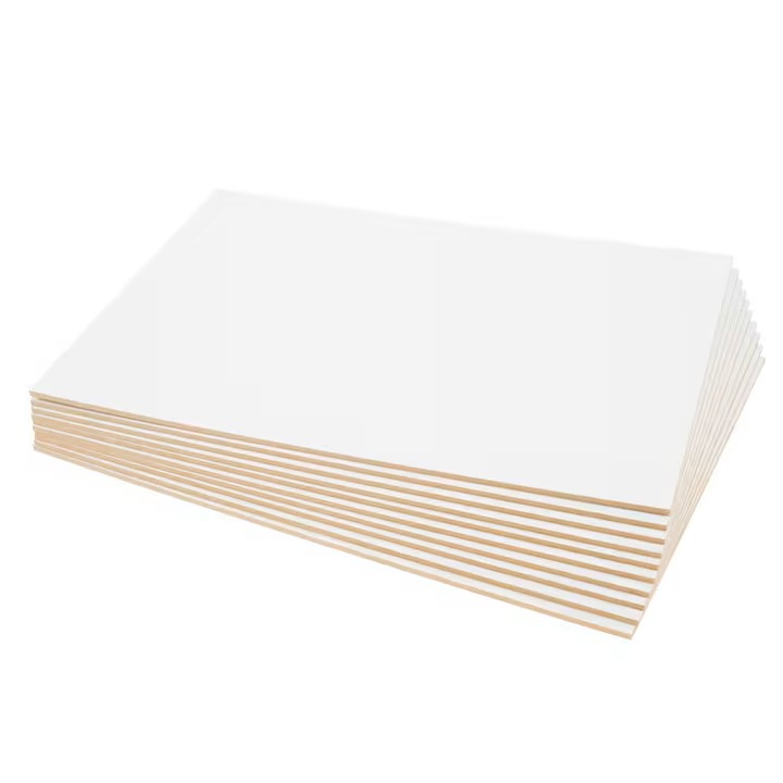 Set 10 placi mdf alb, 10, 5 x 14.8 cm