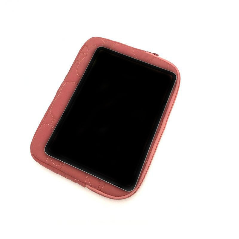 Geanta interioara laptop 11 inch nylon rosu 28x22x2cm