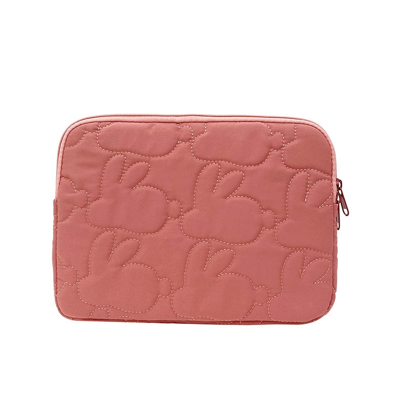 Geanta interioara laptop 11 inch nylon rosu 28x22x2cm
