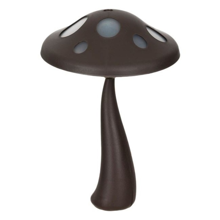 Többszínű Gomba Alakú LED Szolár Lámpa – Ø18x27 cm – Hangulatvilágítás Kertbe és Teraszra