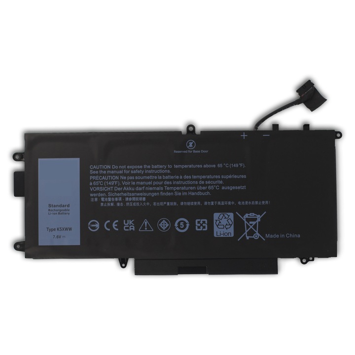 K5XWW akkumulátor, Dell Latitude 5289 7389 7390 2 az 1-ben laptophoz
