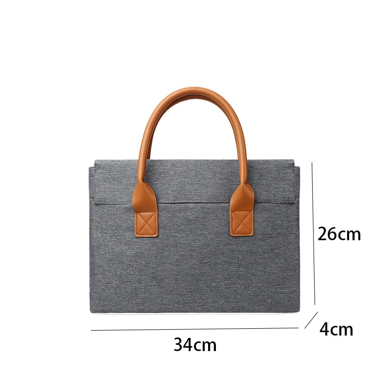 Geanta laptop barbati, gri, 34x26x4cm, capacitate pentru laptopuri de 11.6-13.3 inch, material Oxford