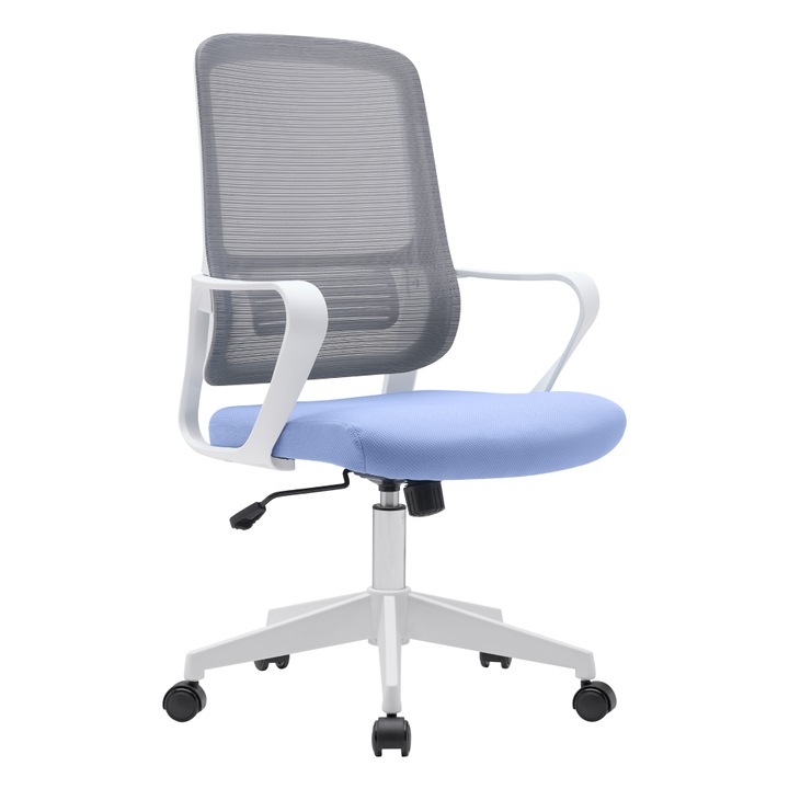 Decorer ergonomikus irodai szék, többszínű, 63x61x99-109 cm, állítható magasság, maximális teherbírás 100 kg