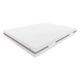 Saltea din latex antialergica Hilding Melody 120x200x19 cm, 7 zone de fermitate, husa Hybrid, fermitate ferma