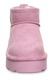 BEARPAW, Retro bebújós nyersbőr csizma, Halványlila, 35 EU
