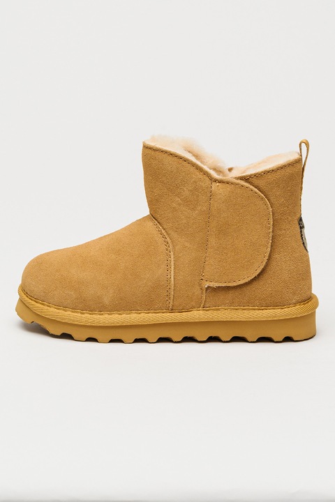 BEARPAW, Велурени боти Ruthie с подплата от вълна, Бежов
