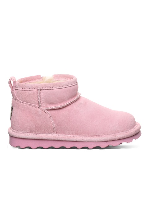 BEARPAW, Велурени боти с лесно обуване, Розово