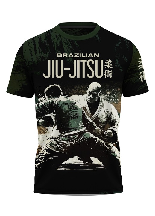 Férfi dzsúdó póló 33.37, rövid ujjú, többszínű