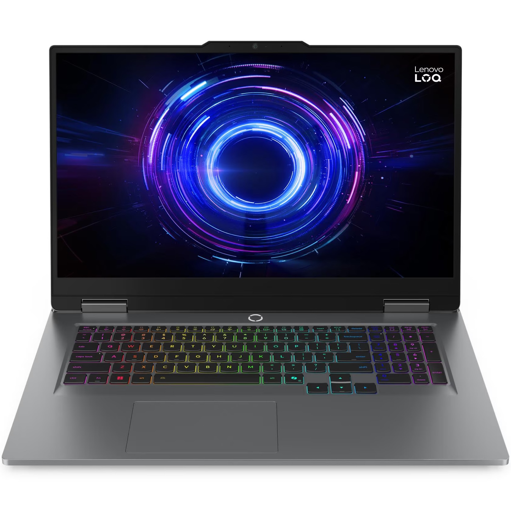 Laptop Gaming Lenovo LOQ 17IRX10 cu procesor Intel® Core i7-13650HX pana la 4.9GHz, 17.3" Full HD, IPS, 165Hz, 24GB DDR5 RAM, 1TB SSD, NVIDIA® GeForce RTX™ 5050 8GB GDDR7, No OS, Luna Grey
