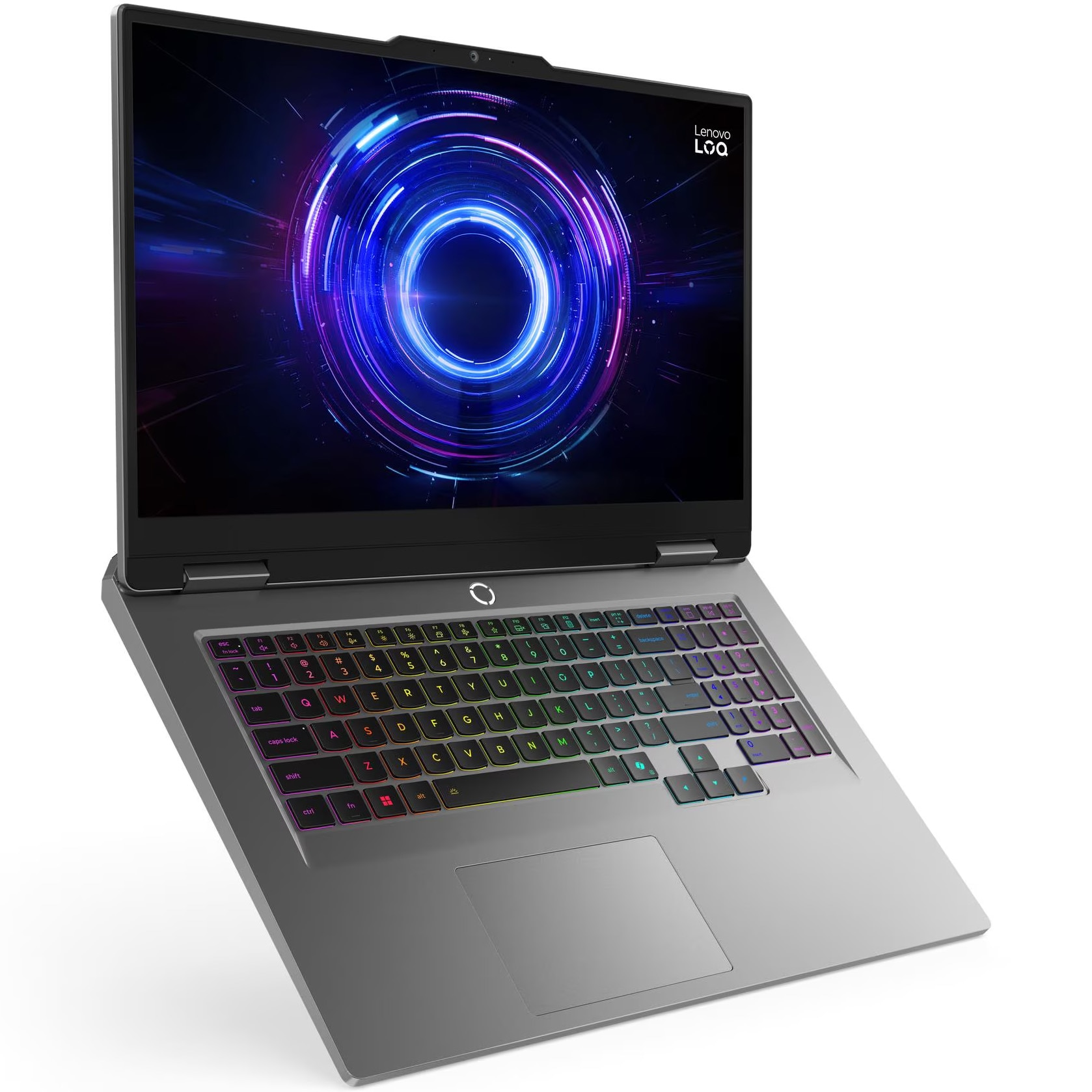 Laptop Gaming Lenovo LOQ 17IRX10 cu procesor Intel® Core i7-13650HX pana la 4.9GHz, 17.3" Full HD, IPS, 165Hz, 24GB DDR5 RAM, 1TB SSD, NVIDIA® GeForce RTX™ 5050 8GB GDDR7, No OS, Luna Grey