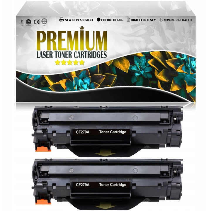 Set 2 Cartuse Imprimante, Maibang, Compatibil Cu HP LaserJet Pro MFP M26, MFP M26nw, M12a, M12w, M12, MFP M26a