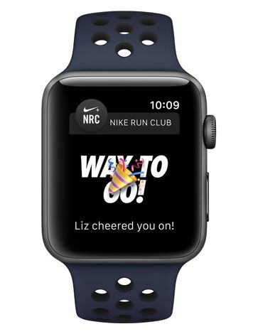 Apple Watch Nike+ 3, GPS, Carcasa Space Grey Aluminium 42mm